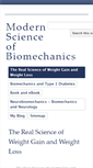 Mobile Screenshot of modernscienceofbiomechanics.com